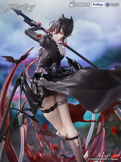 Entelechia Elite 2 Arknights 1/7 scale figure with red energy base and weapon