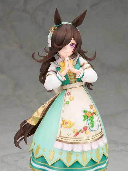 Rice Shower Yummy Dreamy Fairy 1/7 scale figure wearing a mint-green dress with colorful food-inspired decorations.