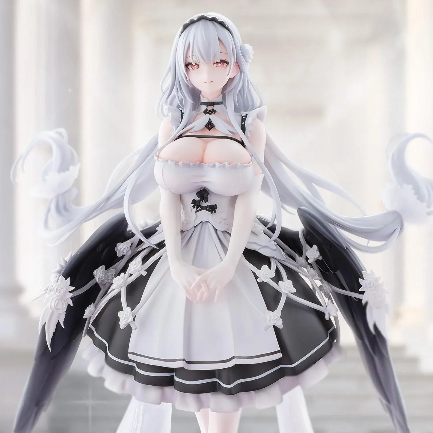 Shira Heavy Equipment 1/6 Scale Figure Azur Lane anime shipgirl with mechanical rigging and elegant outfit