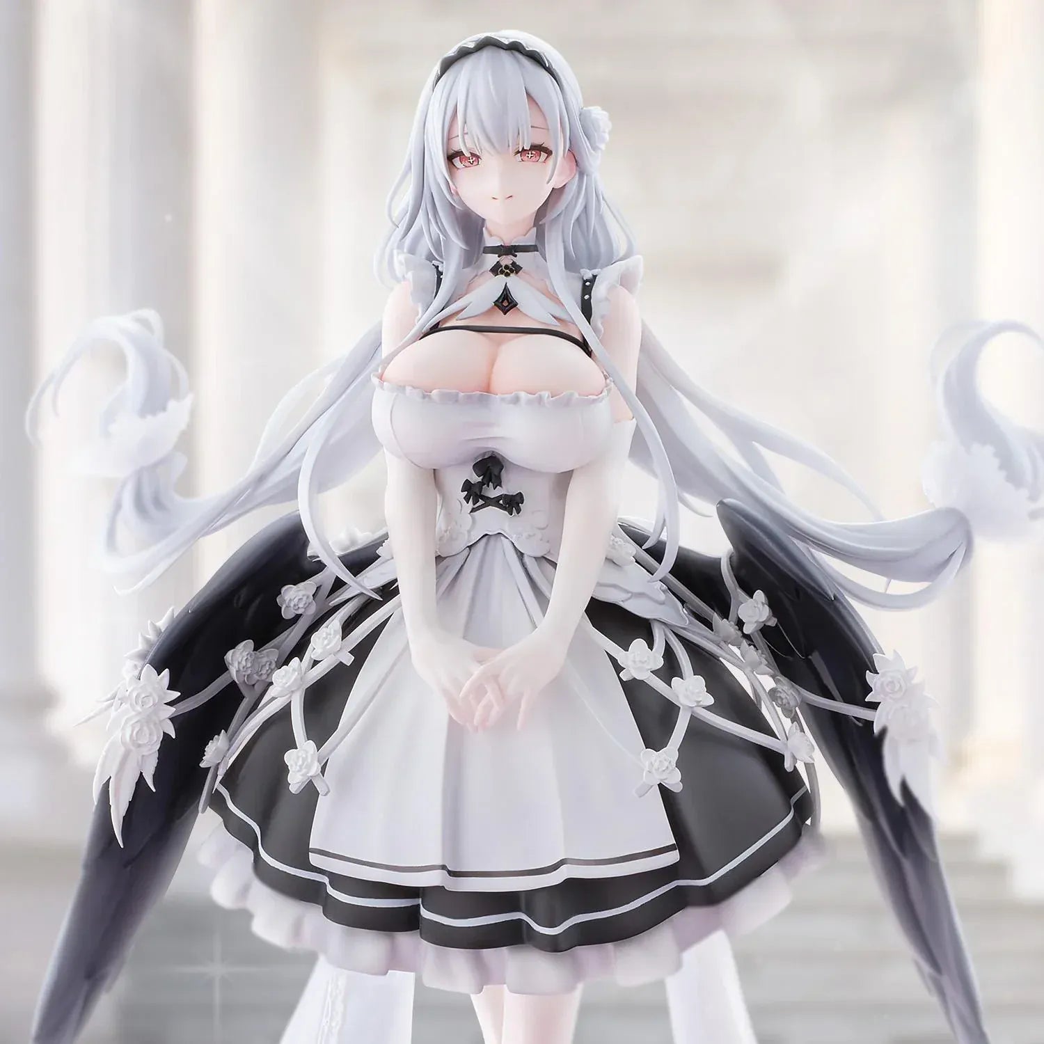 Shira Heavy Equipment 1/6 Scale Figure Azur Lane anime shipgirl with mechanical rigging and elegant outfit
