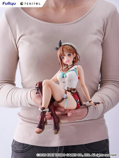 Atelier Ryza 2 Lost Legends and the Secret Fairy Tenitol Reisalin Stout BIG Noodle Stopper Figure seated in signature Ryza outfit with brown boots