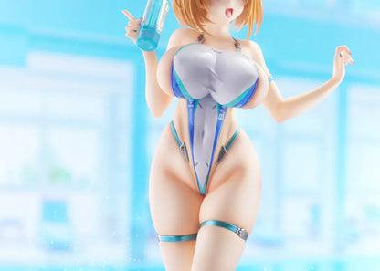 Bunny Suit Planning Sophia F. Shirring High-Cut Swimsuit Version 1/6 scale anime figure posed on round display base