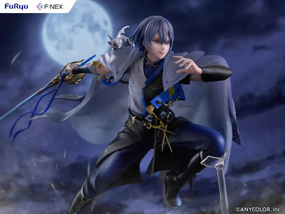 Nijisanji F:NEX Koyanagi Rou 1/7 scale figure in dynamic pose with blue sword