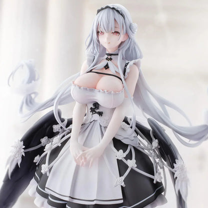 Shira Heavy Equipment 1/6 Scale Figure Azur Lane anime shipgirl with mechanical rigging and elegant outfit