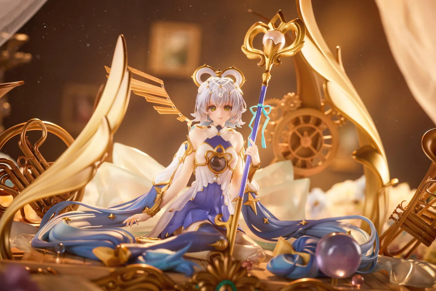 Vsinger Luo Tianyi Ba Yin Qi Xiang Version 1/7 scale figure with ornate musical instrument display base
