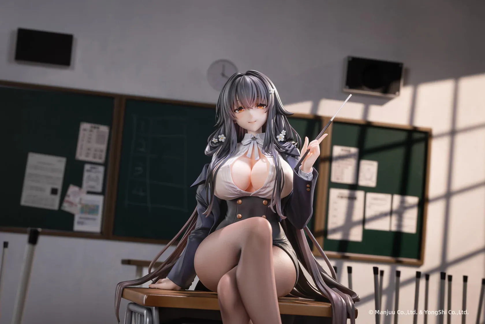 Azur Lane Azuma Career Counseling for the Groom Ver. Deluxe Edition 1/6 Scale Figure with interchangeable display parts