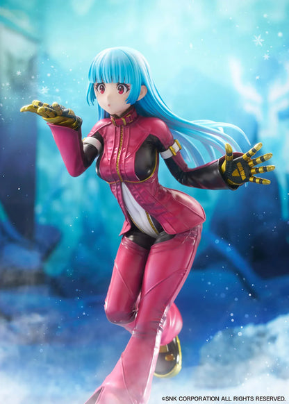 Kula Diamond The King of Fighters XV limited edition 1/7 scale figure in pink battle outfit with dynamic pose