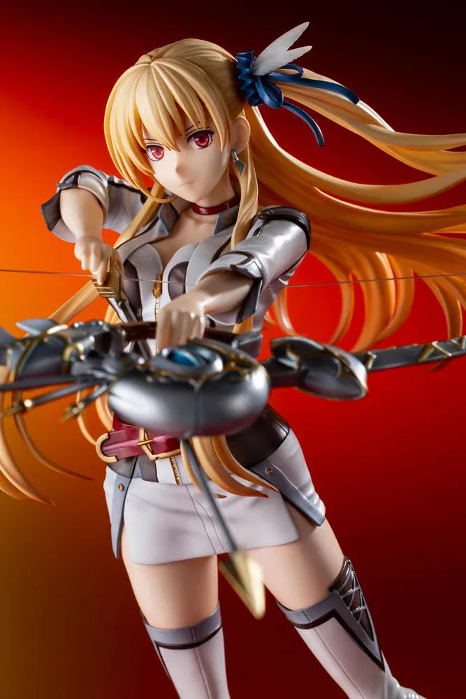 The Legend of Heroes Trails of Cold Steel III Alisa Reinford 1/8 Scale Figure featuring Alisa with long blonde hair, white combat outfit, and signature bow weapon.