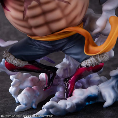 Portrait of Pirates One Piece SA-Maximum Monkey D. Luffy Gear4 Bounce-Man 10th Limited Ver. Figure