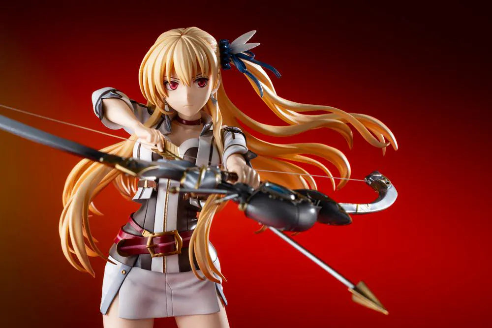 The Legend of Heroes Trails of Cold Steel III Alisa Reinford 1/8 Scale Figure featuring Alisa with long blonde hair, white combat outfit, and signature bow weapon.