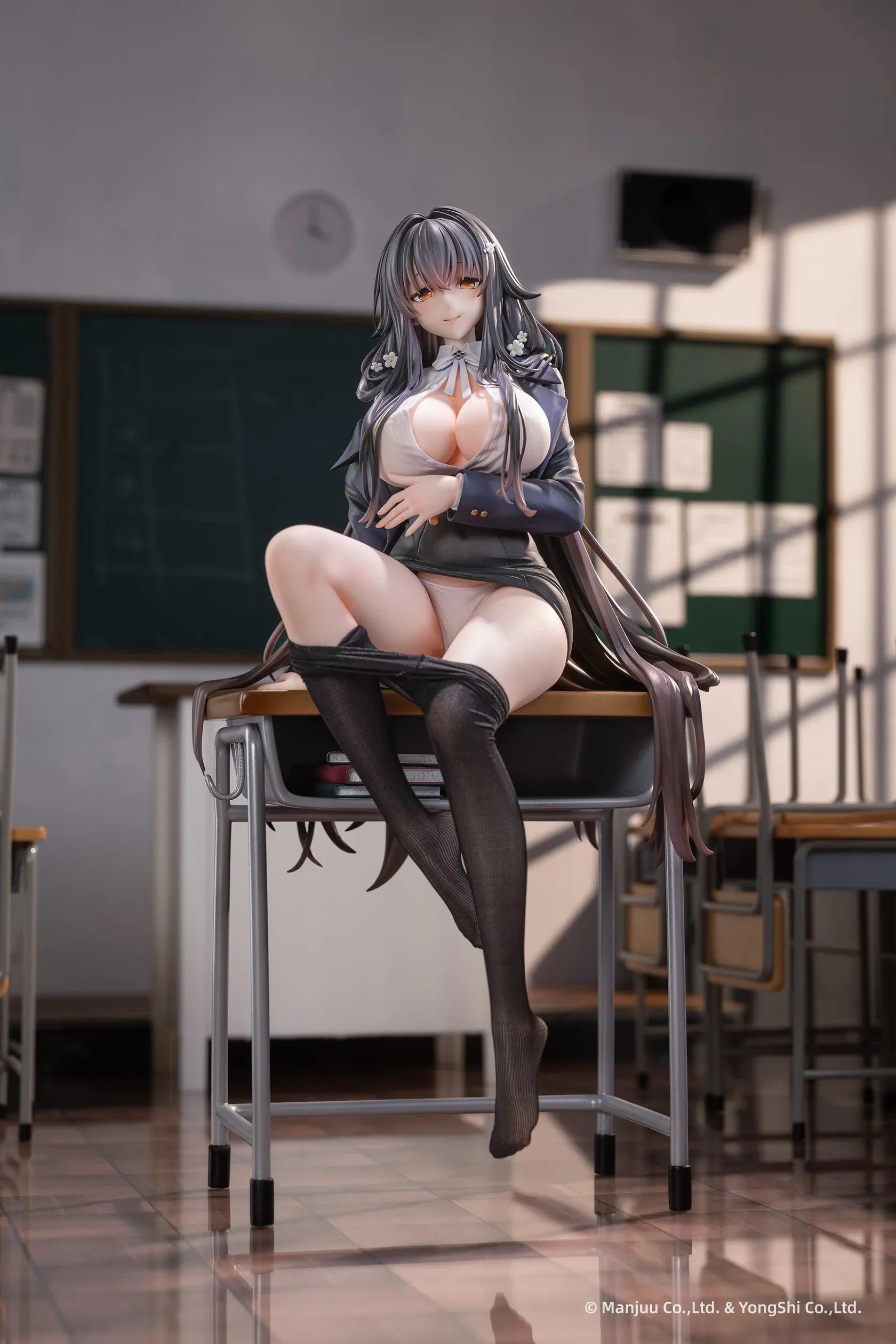 Azur Lane Azuma Career Counseling for the Groom Ver. Deluxe Edition 1/6 Scale Figure with interchangeable display parts