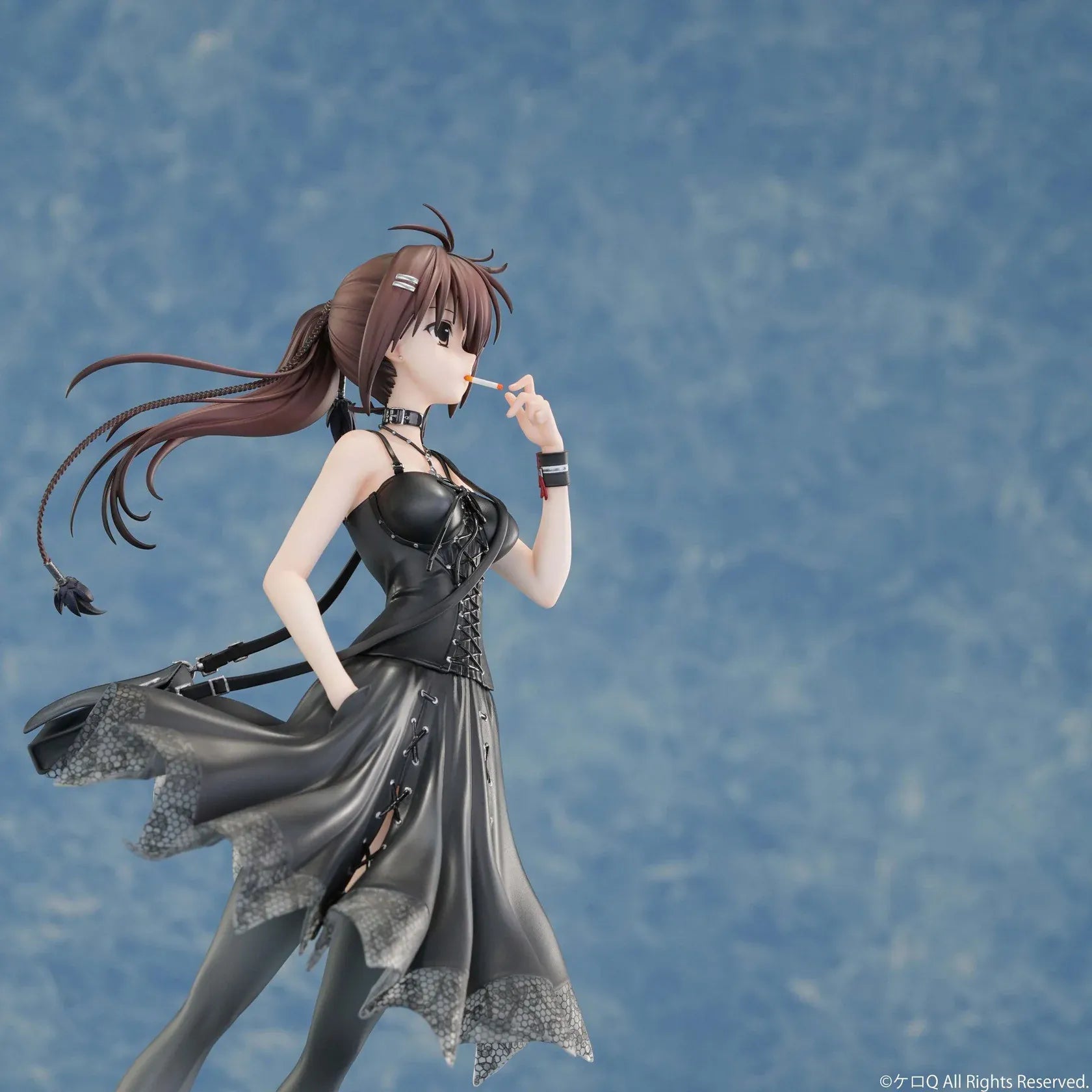 Minakami Yuki Wonderful Everyday Diskontinuierliches Dasein Deluxe Version 1/7 scale figure in a black gothic dress