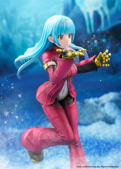 Kula Diamond The King of Fighters XV limited edition 1/7 scale figure in pink battle outfit with dynamic pose