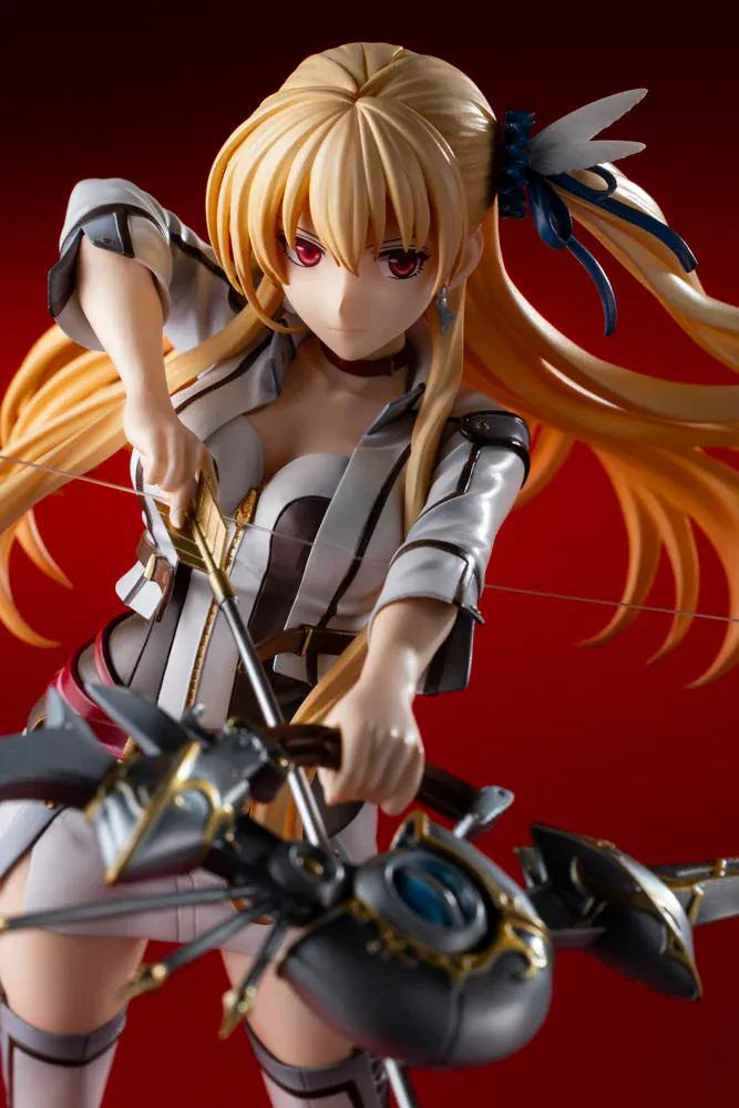 The Legend of Heroes Trails of Cold Steel III Alisa Reinford 1/8 Scale Figure featuring Alisa with long blonde hair, white combat outfit, and signature bow weapon.