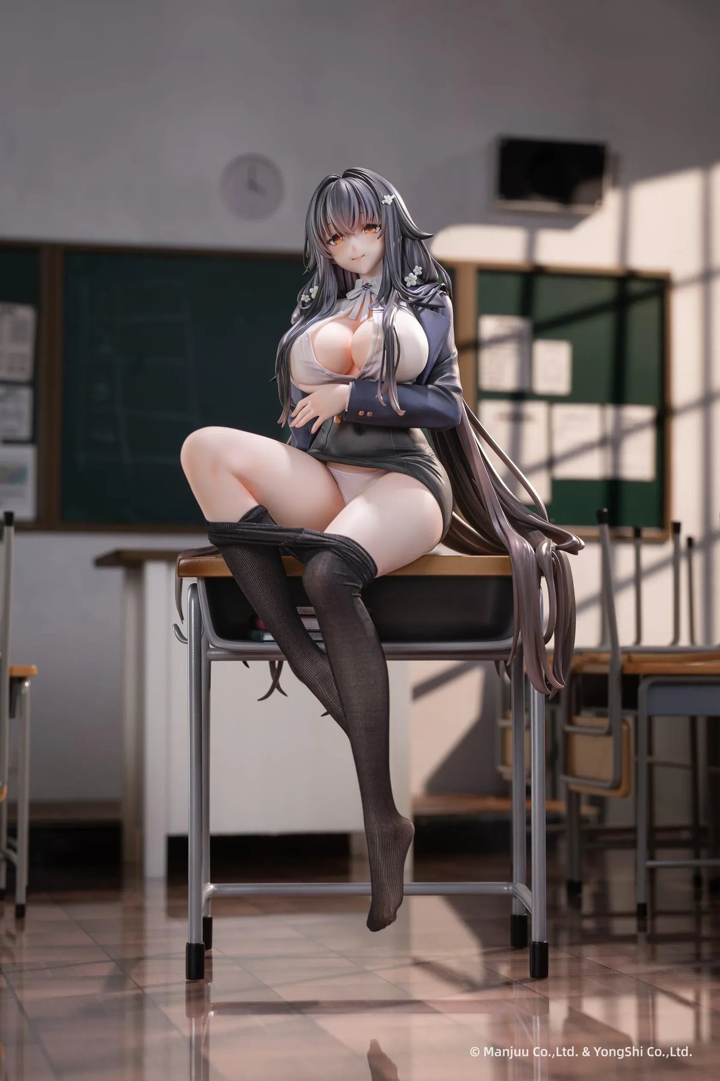 Azur Lane Azuma Career Counseling for the Groom Ver. Deluxe Edition 1/6 Scale Figure with interchangeable display parts
