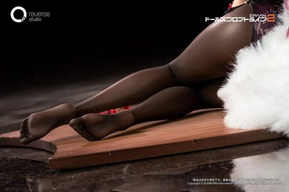 Makiatto 1/6 scale figure from Girls' Frontline 2 Exilium Embroidered Bamboo Blooming Shadows version with detailed outfit and weapon accessory