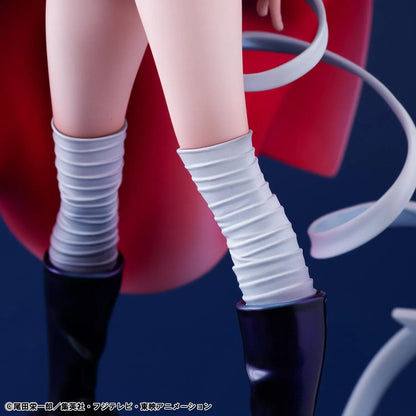 One Piece Portrait Of Pirates Elevated Boost Saint Gunko Figure with black outfit, red cape, goggles, and weapon