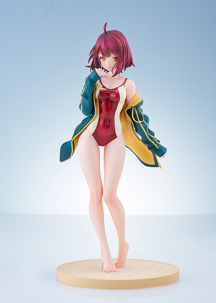 Atelier Sophie: The Alchemist of the Mysterious Book Sophie Neuenmuller Swimwear Ver. 1/7 Scale Figure in red swimsuit and jacket.