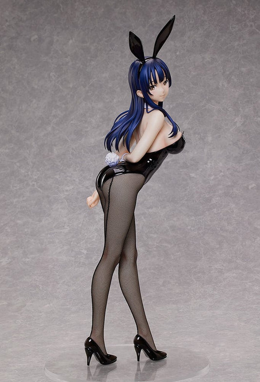 The Dangers in My Heart B-Style Anna Yamada (Bunny Ver.) 1/4 Scale Figure featuring Anna in a seductive pose, wearing a black bunny suit with fishnet stockings.