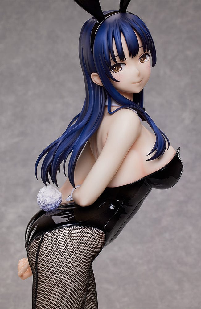 The Dangers in My Heart B-Style Anna Yamada (Bunny Ver.) 1/4 Scale Figure featuring Anna in a seductive pose, wearing a black bunny suit with fishnet stockings.