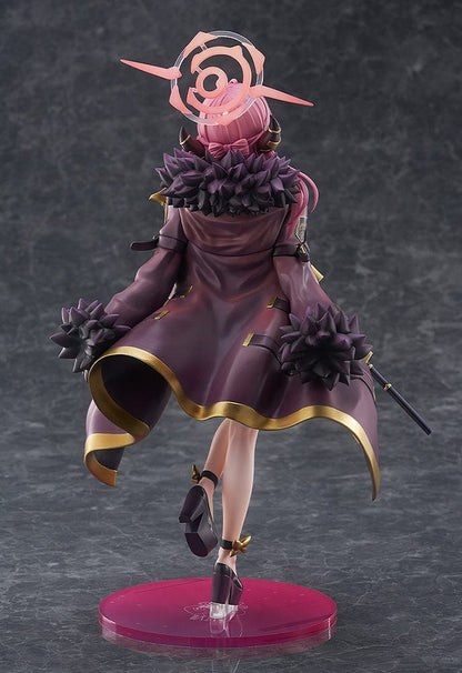 "Blue Archive Aru 1/7 Scale Figure collectible with detailed sculpt, cape, and rifle"