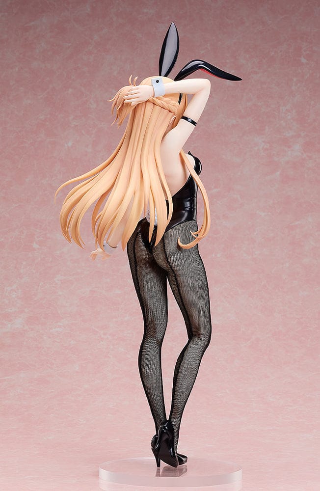 Sword Art Online: Progressive B-Style Asuna (Bunny Ver.) 1/4 Scale Figure in black bunny suit with fishnet stockings and long flowing hair.