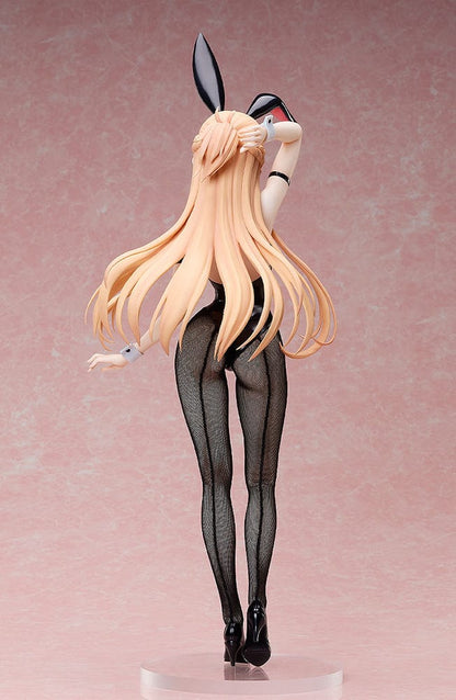 Sword Art Online: Progressive B-Style Asuna (Bunny Ver.) 1/4 Scale Figure in black bunny suit with fishnet stockings and long flowing hair.