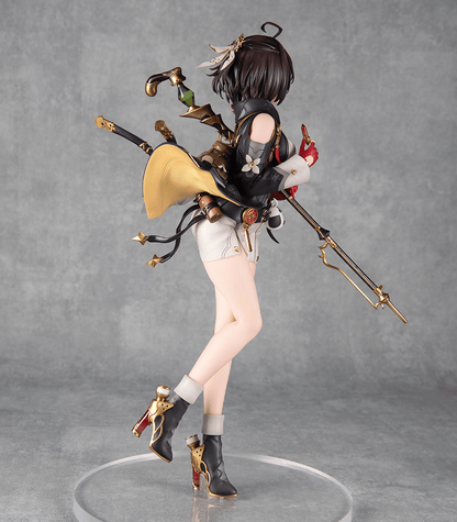 Atelier Yumia: The Alchemist of Memories & the Envisioned Land Yumia Liessfeldt 1/7 Scale Figure featuring Yumia in detailed alchemist attire with a staff and accessories.