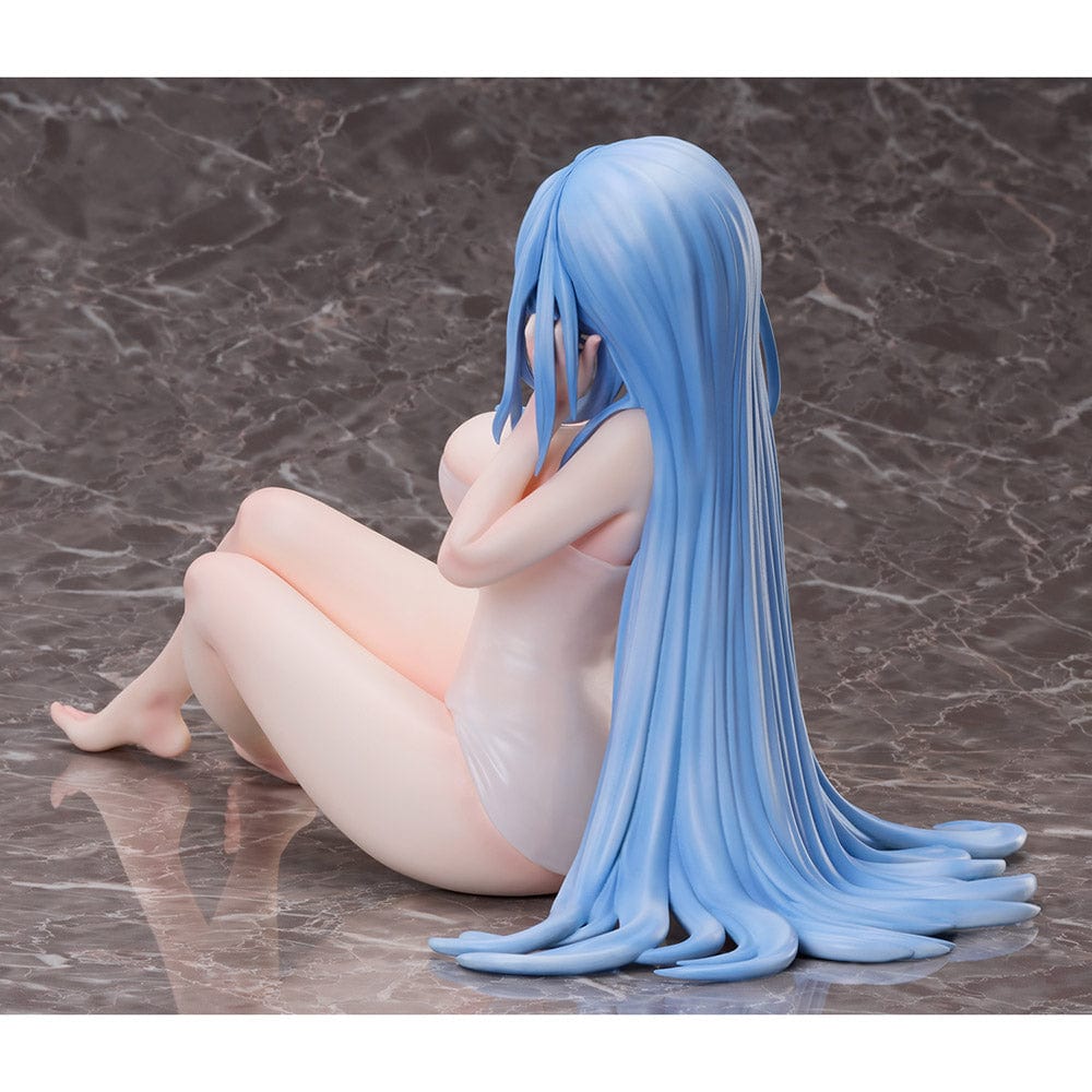 Azur Lane Voroshilov (Devoted as the Warm Snow) 1/4 Scale Figure featuring light-blue hair, intricate detailing, and a serene pose.