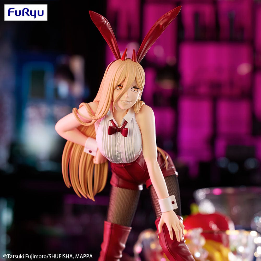 Chainsaw Man BiCute Bunnies Power Figure, a charming and whimsical collectible featuring the beloved character Power in an adorable bunny-inspired design. This figure adds a playful touch to your collection with vibrant colors, intricate details, and a delightful pose, capturing the essence of the Chainsaw Man series.