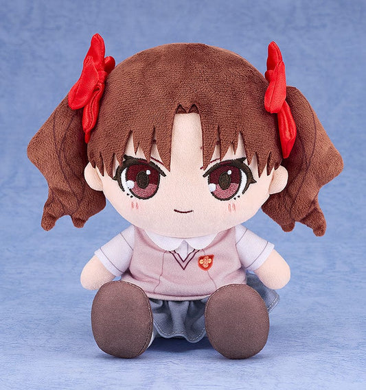 A Certain Scientific Railgun Chocopuni Kuroko Shirai Plushie - Adorable plush toy of Kuroko Shirai in school uniform, featuring detailed embroidery, twin tails with red ribbons, and a mischievous smile, perfect for fans and collectors.