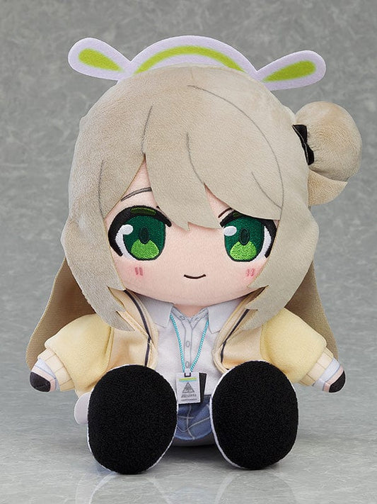 Blue Archive Chocopuni Nonomi Plushie featuring detailed embroidery, big green eyes, and a cute outfit, crafted from soft, high-quality materials.