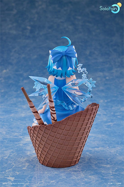 Touhou Project Cirno (Summer Frost Ver.) 1/7 Scale Figure - A stunningly detailed figure of Cirno in her summer frost outfit, radiating cool charm and intricate craftsmanship - A must-have collectible for Touhou Project fans and figure enthusiasts