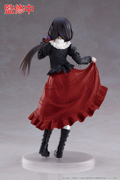 Date A Live V Kurumi Tokisaki (Casual Wear Ver.) Coreful Figure (Renewal Edition) - Kurumi in a playful pose with a red dress and detailed black jacket, capturing her stylish and enigmatic character.