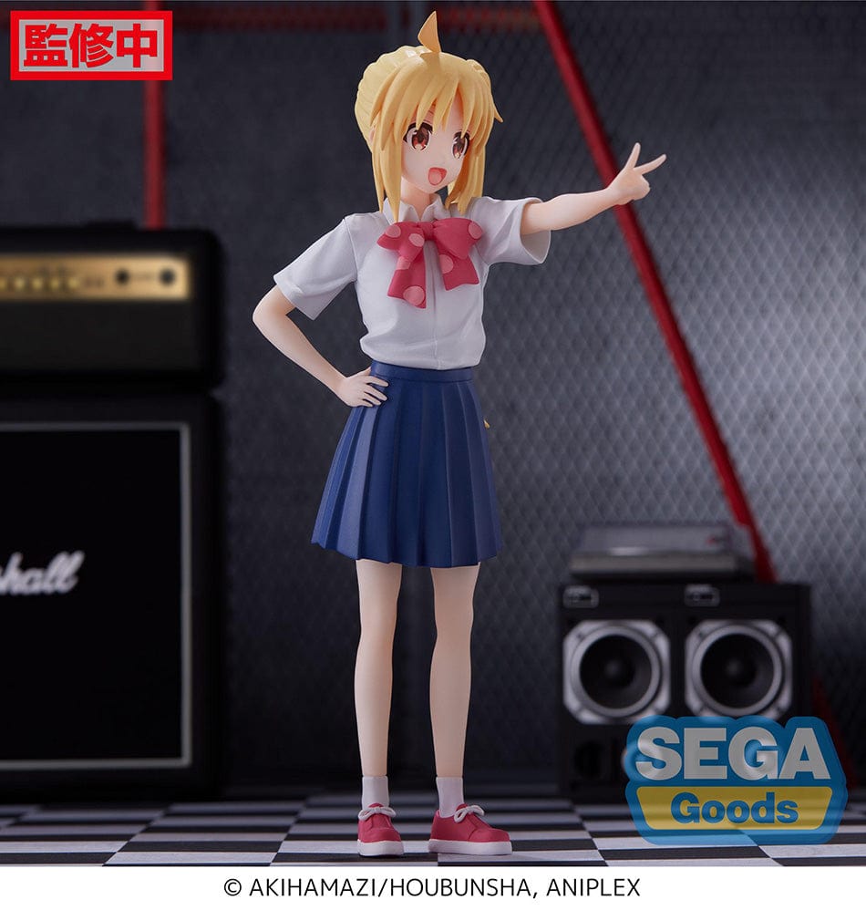 Image of Bocchi the Rock! Desktop x Decorate Collections Nijika Ijichi Figure, showcasing a meticulously crafted collectible figure of the character Nijika Ijichi. Designed to adorn desks and spaces, this figure captures Nijika's rockstar charisma and energetic presence. A must-have for Bocchi the Rock! fans and collectors.