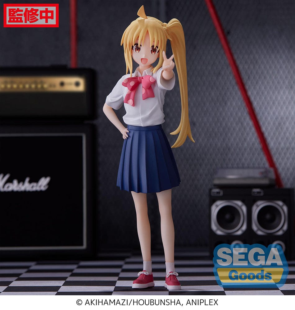 Image of Bocchi the Rock! Desktop x Decorate Collections Nijika Ijichi Figure, showcasing a meticulously crafted collectible figure of the character Nijika Ijichi. Designed to adorn desks and spaces, this figure captures Nijika's rockstar charisma and energetic presence. A must-have for Bocchi the Rock! fans and collectors.