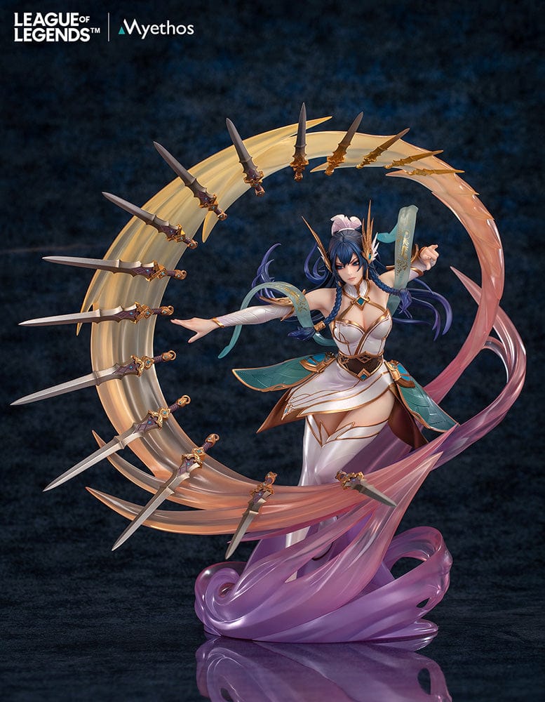 1/7 scale figure of Irelia in her Divine Sword Ver. attire from the game League of Legends.