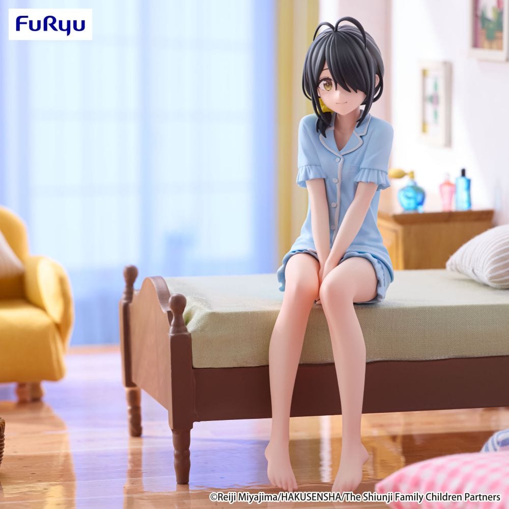 "The Shiunji Family Children Kotono Shiunji Noodle Stopper Figure in blue pajamas by FuRyu"