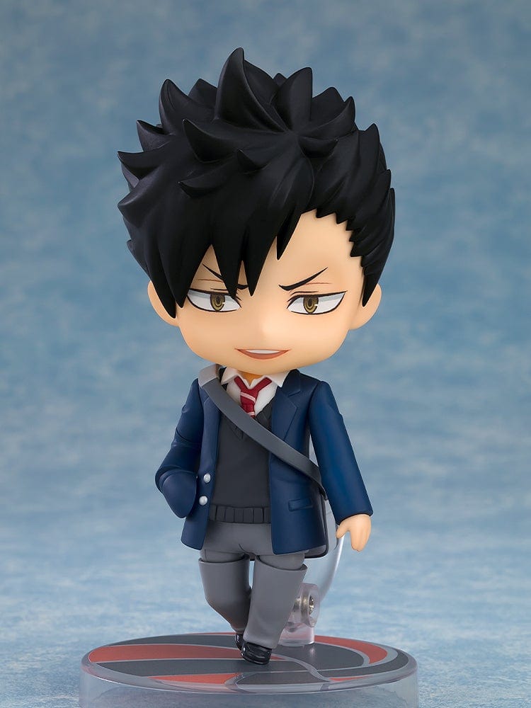 Haikyu!! Nendoroid No.2661 Tetsuro Kuroo in school uniform with confident smirk and spiky black hair