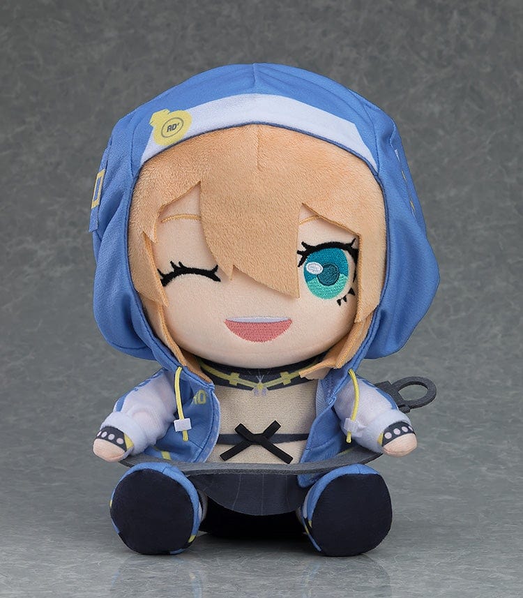 Plushie Bridget: Winking Ver. from GUILTY GEAR STRIVE in a blue hoodie with a cheerful winking expression.