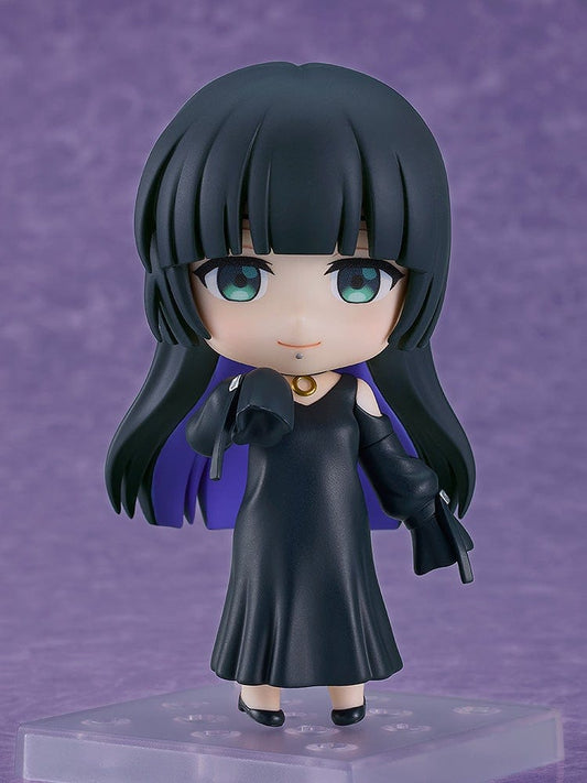 Bocchi the Rock! Nendoroid No.2686 PA-san featuring a gothic black dress, green eyes, and playful accessories.