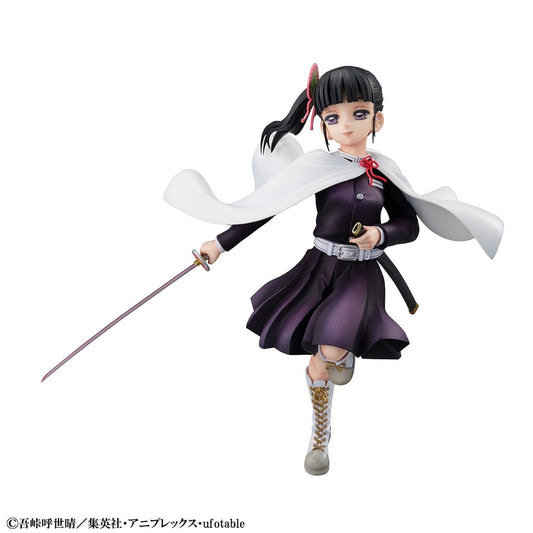 Demon Slayer Kanao Tsuyuri GALS Series figure with sword drawn and flowing cape
