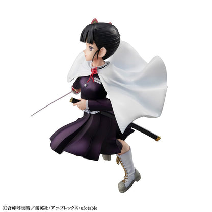 Demon Slayer Kanao Tsuyuri GALS Series figure with sword drawn and flowing cape