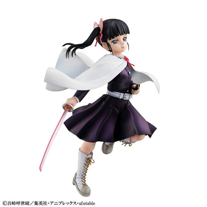 Demon Slayer Kanao Tsuyuri GALS Series figure with sword drawn and flowing cape