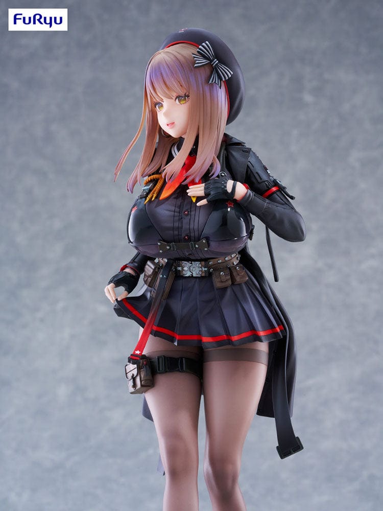 Goddess of Victory: Nikke F:Nex Emma 1/7 Scale Figure - A regal and meticulously crafted collectible capturing the divine essence of victory, featuring intricate details and a commanding 1/7 scale representation of the majestic Nikke F:Nex Emma.