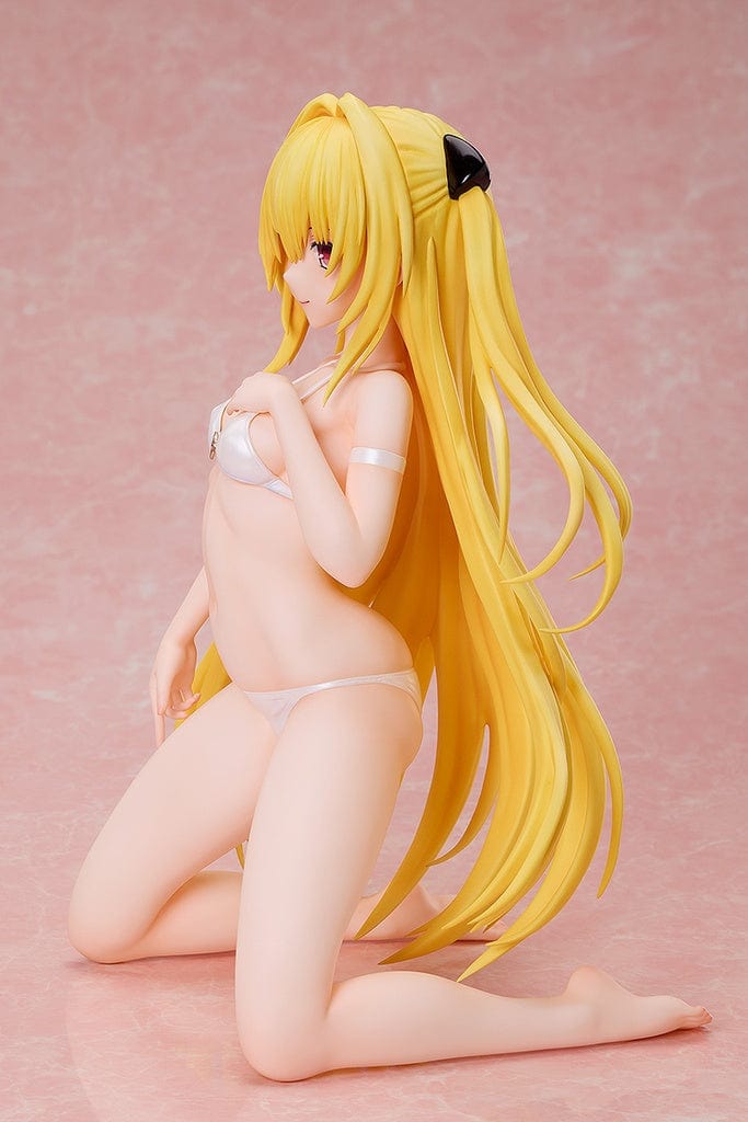 To Love-Ru Darkness B-Style Golden Darkness (Swimsuit w/ Gym Uniform Ver.) 1/4 Scale Figure with long blonde hair, detailed swimsuit, and gym uniform, in a captivating pose.