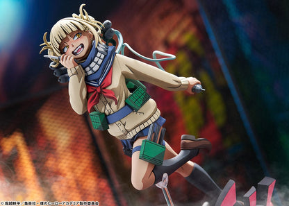 My Hero Academia Himiko Toga 2D Coloring Ver. 1/8 Scale Figure showcasing her dynamic pose and anime-inspired design.