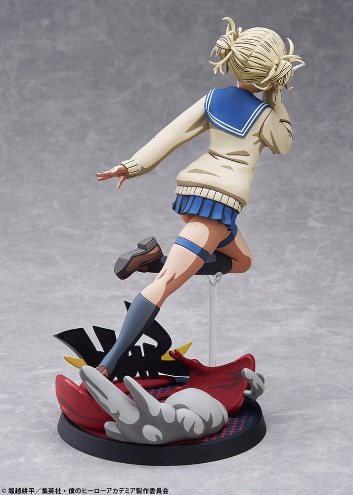 My Hero Academia Himiko Toga 2D Coloring Ver. 1/8 Scale Figure showcasing her dynamic pose and anime-inspired design.