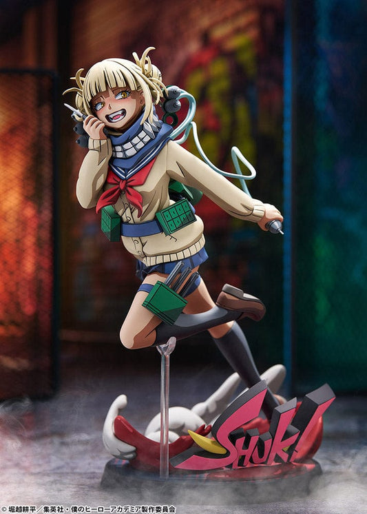 My Hero Academia Himiko Toga 2D Coloring Ver. 1/8 Scale Figure showcasing her dynamic pose and anime-inspired design.