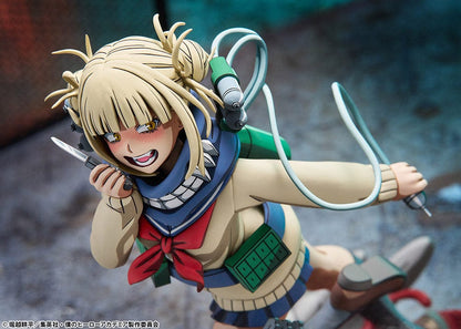 My Hero Academia Himiko Toga 2D Coloring Ver. 1/8 Scale Figure showcasing her dynamic pose and anime-inspired design.